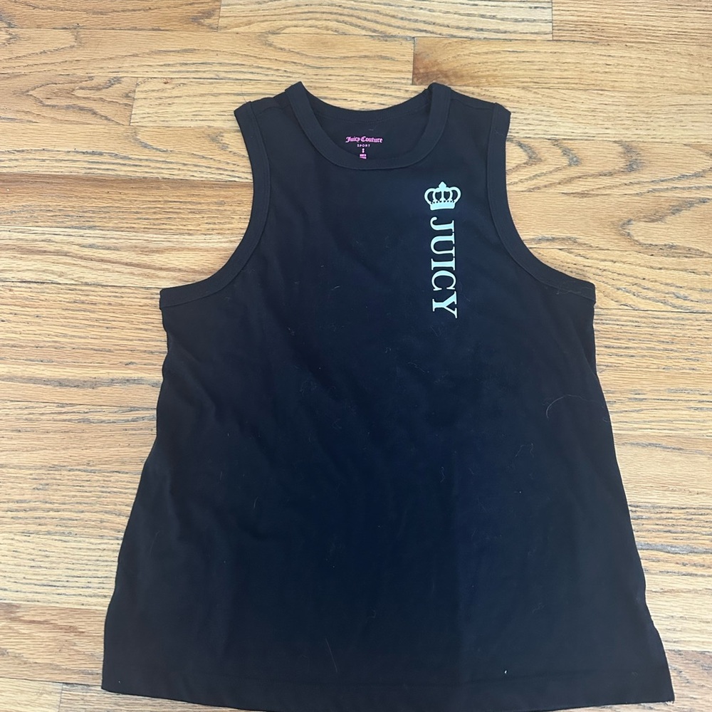 juicy couture black tank top
